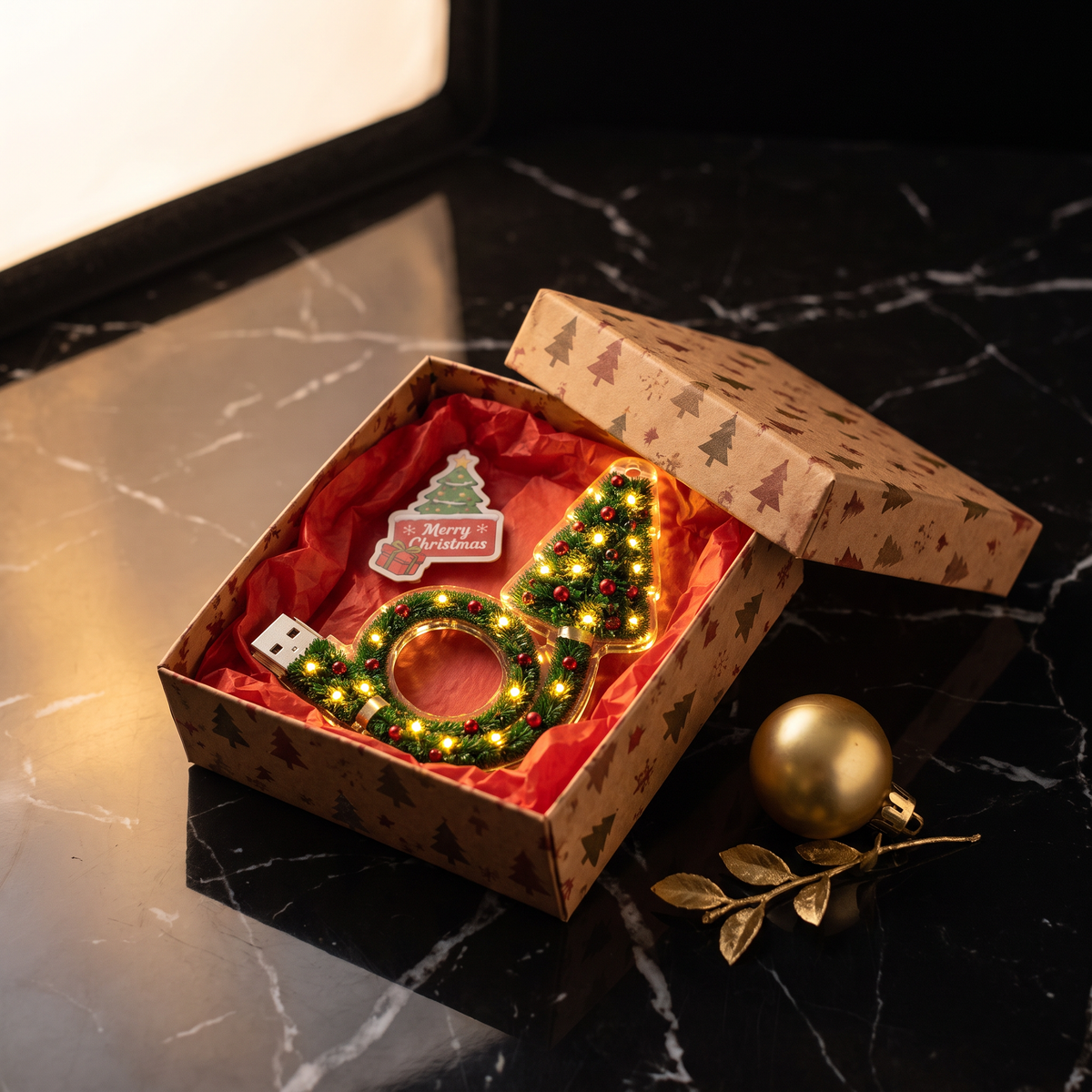 Magic Merry Christmas Lamp